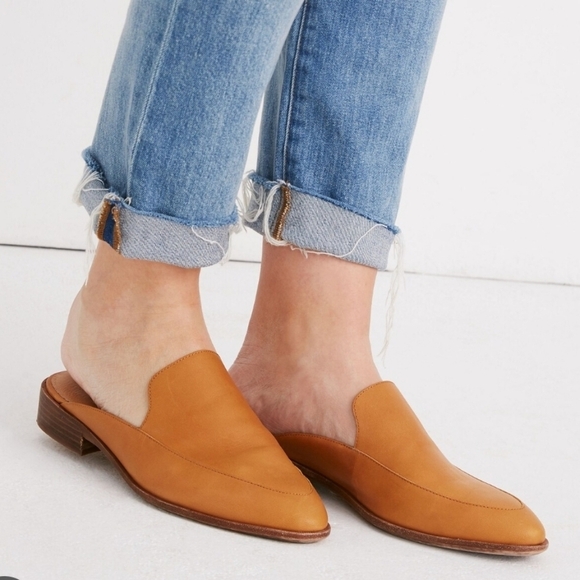 The Frances Loafer Leather Mule 6.5 - Picture 1 of 11